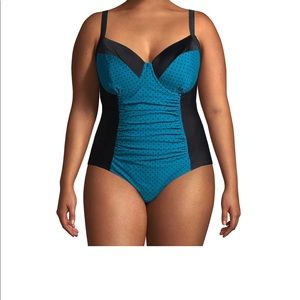 Terra and Sky One piece bathing suit 1X